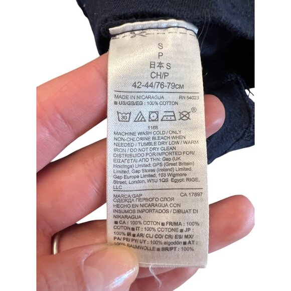 Vintage Gap Chuck E. Cheese's Navy Blue Short Sleeve Graphic Tshirt Size S - Picture 4 of 5